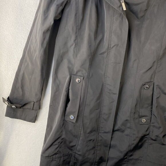 Calvin Klein Anorak Women's Size Small Water / Wind Resistant Coat Packable Hood - Picture 9 of 16